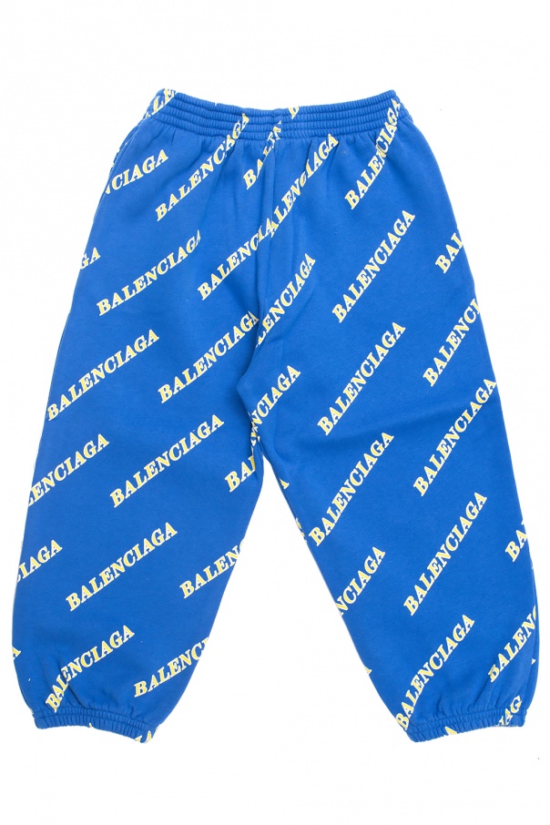 Blue Logo sweatpants Balenciaga Kids nieuw jeans stretch rokje SchaferandweinerShops Bhutan